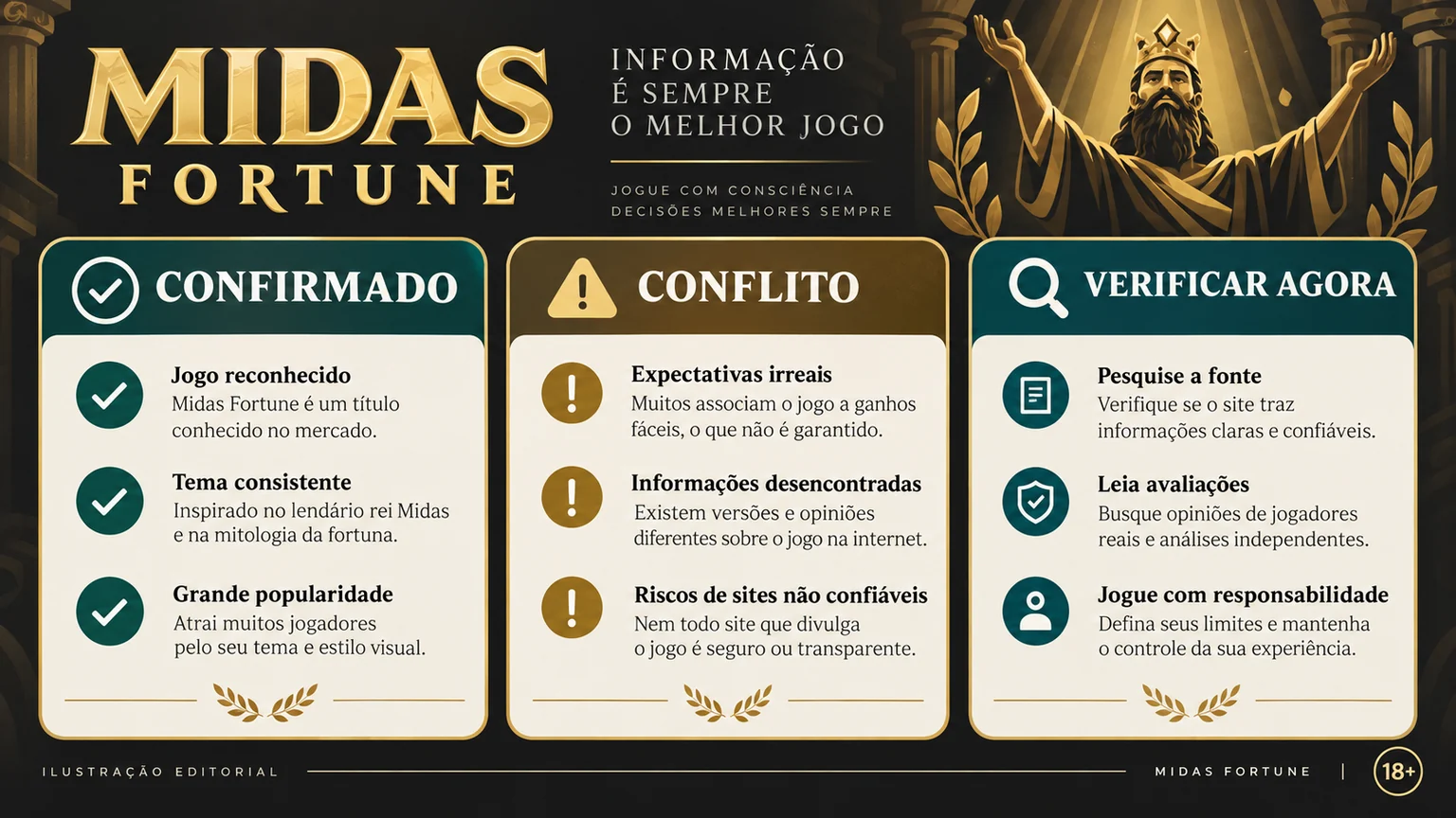Checklist editorial para separar fatos confirmados, conflitos e condições voláteis